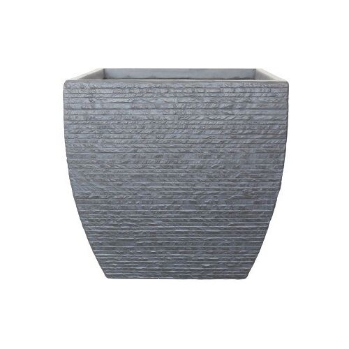 TrendLine Pflanztopf Schiefer-Brickoptik 30,5 x 30,5 x 30,5 cm