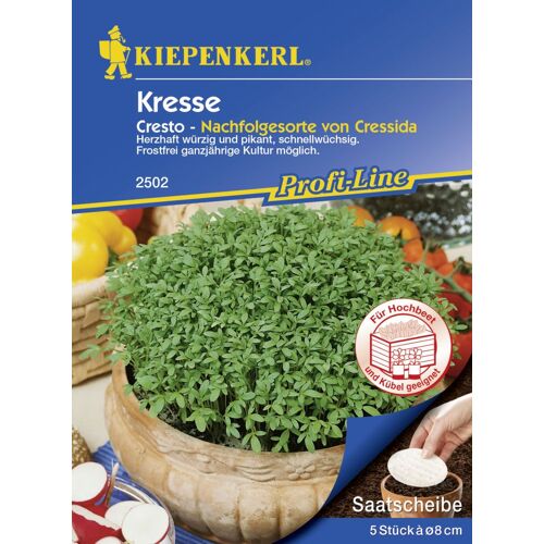 Kiepenkerl Kresse Cresto - 5 Saatscheiben