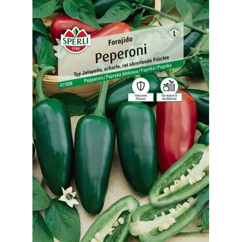 Sperli Saatgut Peperoni Forajido für ca. 7 Pflanzen