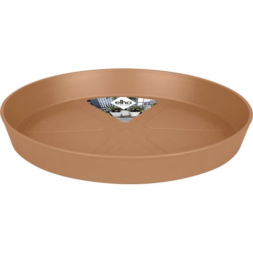 Elho Untersetzer für Blumentopf Loft Urban Kunststoff braun Ø 21 cm