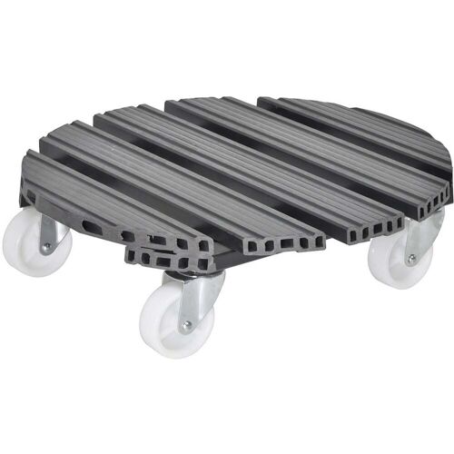 Wagner-System WAGNER Pflanzenroller WPC rund Ø 38,5 cm Tragkraft bis max. 150 kg