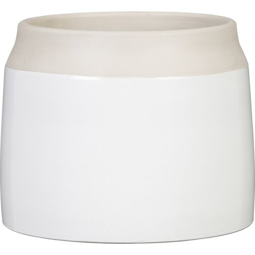 Scheurich Übertopf Serie Blanco 717 Keramik beige Ø 18 x 17 cm