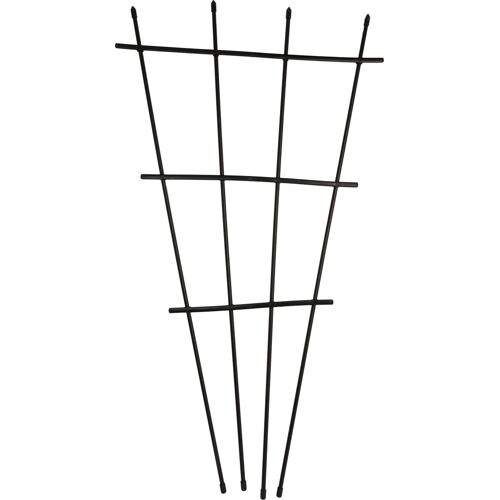 TrendLine Rankgitter 120 cm PE schwarz