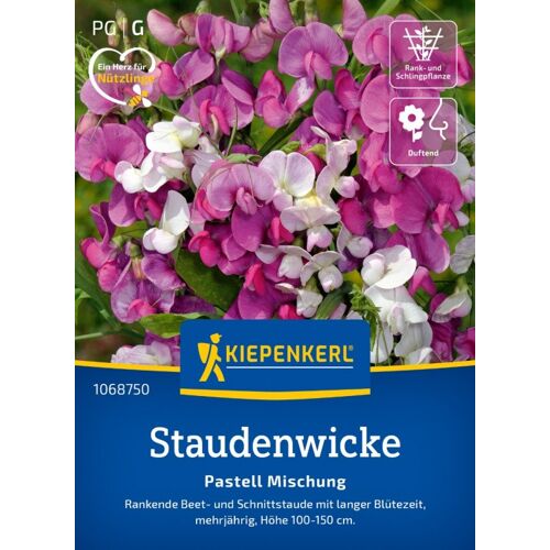 Kiepenkerl Blumensamen Staudenwicken Pastell Mischung für ca. 15 Pflanzen