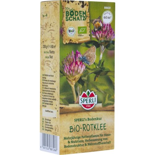 Sperli Saatgut BIO Rotklee Bodenkur für ca. 60 m²