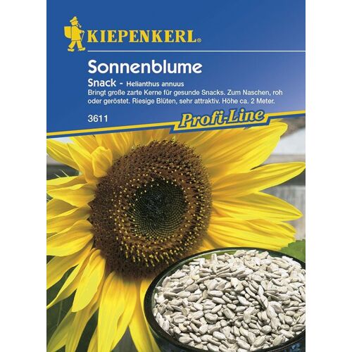 Kiepenkerl Sonnenblume Snack Helianthus annuus, Inhalt: 20 Korn