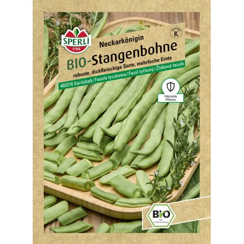 Sperli Saatgut BIO Stangenbohnen für ca. 13-18 Stangen
