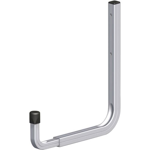 alfer Wand-Blumenkastenhalter 255 mm 255 x 230 mm Aluminium roh blank