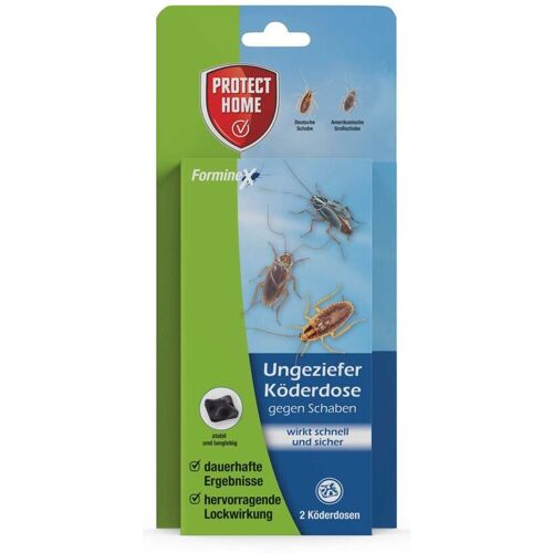 Protect Home FormineX Ungezieferköderdose gegen Schaben 2 Stück