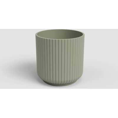 Artevasi Übertopf Luna Keramik Ø 12 x 11 cm grün Artevasi Übertopf Luna Keramik Ø 12 x 11 cm grün