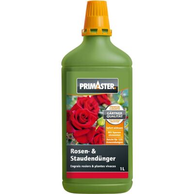 Primaster Flüssigdünger Rosen und Stauden 1 L Primaster Flüssigdünger Rosen und Stauden 1 L