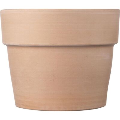 Deroma Pflanztopf Perfetto Ø 24 x 19 cm helles terracotta Deroma Pflanztopf Perfetto Ø 24 x 19 cm helles terracotta