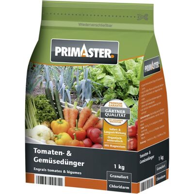 Primaster Gartendünger Tomate und Gemüse 1 kg Primaster Gartendünger Tomate und Gemüse 1 kg
