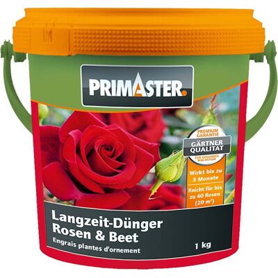 Primaster Langzeitdünger Rosen und Stauden 1 kg Primaster Langzeitdünger Rosen und Stauden 1 kg