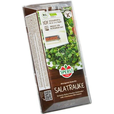 Sperli - Salatrauke Microgreen - Eruca sativa - Grow kit Sperli - Salatrauke Microgreen - Eruca sativa - Grow kit