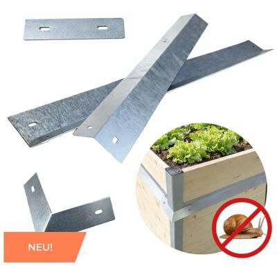 Bio Green BioGreen Hochbeet Schneckenzaun Übergangsstück silber 16 cm Bio Green BioGreen Hochbeet Schneckenzaun Übergangsstück silber 16 cm