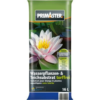 Primaster Wasserpflanzen-und Teicherde torffrei 16 L Primaster Wasserpflanzen-und Teicherde torffrei 16 L