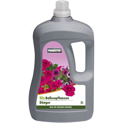 Primaster Bio Flüssigdünger für Balkonpflanzen 3 L Primaster Bio Flüssigdünger für Balkonpflanzen 3 L