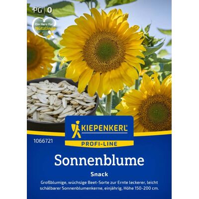 Kiepenkerl Profi-Line Blumensamen Sonnenblumen Snack für ca. 20 Pflanzen Kiepenkerl Profi-Line Blumensamen Sonnenblumen Snack für ca. 20 Pflanzen