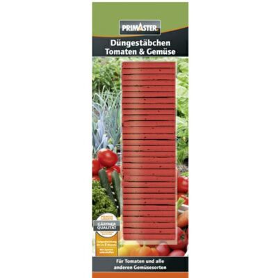 Primaster Düngestäbchen Tomaten und Gemüse 30 Stück Primaster Düngestäbchen Tomaten und Gemüse 30 Stück