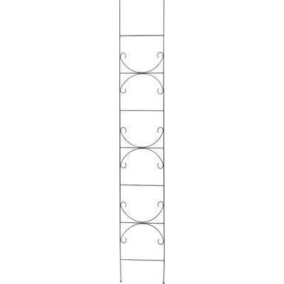 TrendLine Spalier Metall 180 cm dunkelgrau TrendLine Spalier Metall 180 cm dunkelgrau