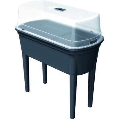 Prosperplast since 1993 Prosperplast Anzuchttisch-Set Bloomo Kunststoff 77,5 x 38 cm anthrazit Prosperplast since 1993 Prosperplast Anzuchttisch-Set Bloomo Kunststoff 77,5 x 38 cm anthrazit