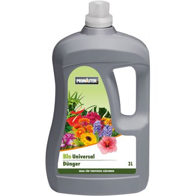 Primaster Bio Flüssigdünger Universal für Wuchs & Blüte 3 L Primaster Bio Flüssigdünger Universal für Wuchs & Blüte 3 L