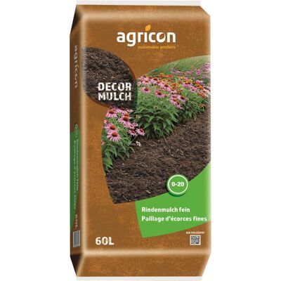 Agricon Rindenmulch 0-20 mm 60 L Agricon Rindenmulch 0-20 mm 60 L
