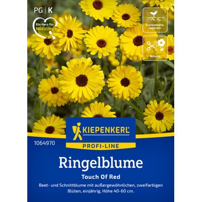 Kiepenkerl Profi-Line Blumensamen Ringelblumen Touch Of Red für ca. 80 Pflanzen Kiepenkerl Profi-Line Blumensamen Ringelblumen Touch Of Red für ca. 80 Pflanzen