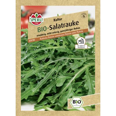 Sperli Saatgut BIO Salatrauke für ca. 0,5 – 1 m² Sperli Saatgut BIO Salatrauke für ca. 0,5 – 1 m²