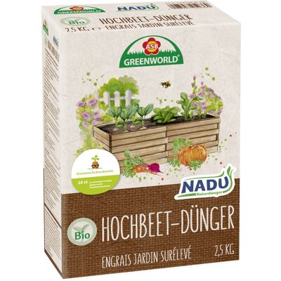 ASB Greenworld Bio Hochbeetdünger Nadu 2,5 kg ASB Greenworld Bio Hochbeetdünger Nadu 2,5 kg