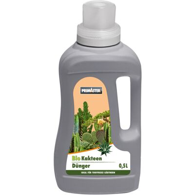 Primaster Bio Flüssigdünger für Kakteen Sukkulenten & Bonsai 500 ml Primaster Bio Flüssigdünger für Kakteen Sukkulenten & Bonsai 500 ml