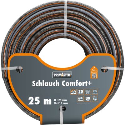 Primaster Comfort+ 25m Ø19mm Grau/Orange Gartenschlauch Primaster Comfort+ 25m Ø19mm Grau/Orange Gartenschlauch