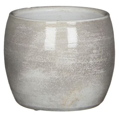 Mica Decorations Mica Blumentopf Lester Ø 12 x 14 cm grau Mica Decorations Mica Blumentopf Lester Ø 12 x 14 cm grau
