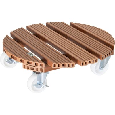Wagner-System Wagner Pflanzenroller WPC Ø 39 cm terrakotta Wagner-System Wagner Pflanzenroller WPC Ø 39 cm terrakotta