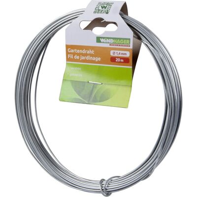 Windhager Gartendraht 1,4 mm 20 m verzinkt Windhager Gartendraht 1,4 mm 20 m verzinkt