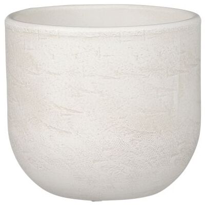 Mica Decorations Mica Blumentopf Nora off white 15 x 16 cm Mica Decorations Mica Blumentopf Nora off white 15 x 16 cm
