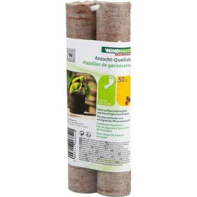 Windhager Kokosquelltabs 3,5 cm, 50 Stück Windhager Kokosquelltabs 3,5 cm, 50 Stück
