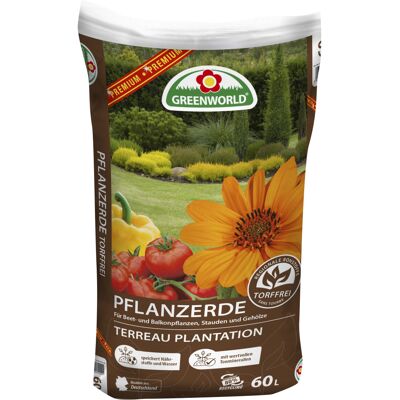 ASB Greenworld - Pflanzerde torffrei 60 L - Potting soil ASB Greenworld - Pflanzerde torffrei 60 L - Potting soil