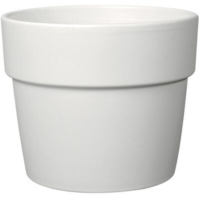 Deroma Perfetto - weiß - Ø 29 cm - Terracotta - Planter Deroma Perfetto - weiß - Ø 29 cm - Terracotta - Planter