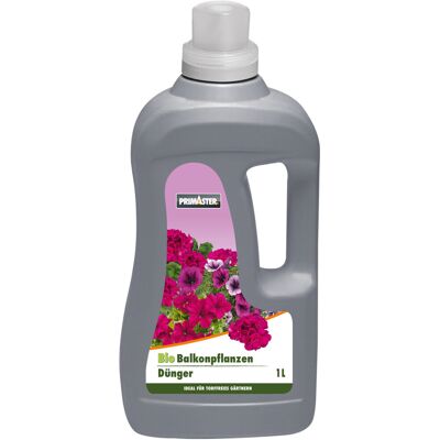 Primaster Bio Flüssigdünger 1 l für Balkon- & Kübelpflanzen Primaster Bio Flüssigdünger 1 l für Balkon- & Kübelpflanzen