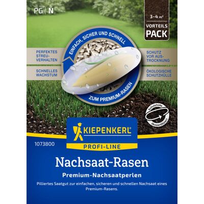 Kiepenkerl Profi-Line Rasensamen Nachsaat-Rasen Premium-Nachsaatperlen für ca. 3 - 4 m² Kiepenkerl Profi-Line Rasensamen Nachsaat-Rasen Premium-Nachsaatperlen für ca. 3 - 4 m²