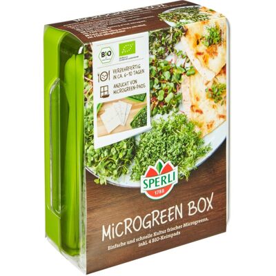 Sperli Bio Microgreen Box Anzuchtset 4 Pads Sperli Bio Microgreen Box Anzuchtset 4 Pads