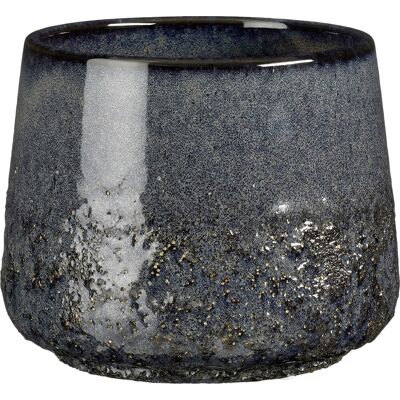 Mica Decorations Topf Mylo ceramic 13 x 16 cm blau Mica Decorations Topf Mylo ceramic 13 x 16 cm blau