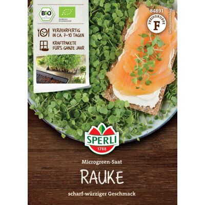 Sperli BIO Microgreen-Saat Rauke Sperli BIO Microgreen-Saat Rauke