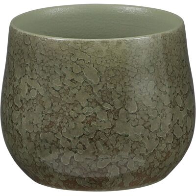 Mica Decorations Mica Blumentopf Oliver Ø 13 x 16 cm grün Mica Decorations Mica Blumentopf Oliver Ø 13 x 16 cm grün