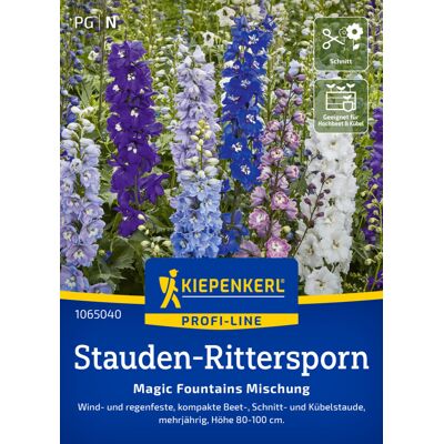 Kiepenkerl Profi-Line Blumensamen Stauden-Rittersporn Magic Fountains Mischung für ca. 35 Pflanzen Kiepenkerl Profi-Line Blumensamen Stauden-Rittersporn Magic Fountains Mischung für ca. 35 Pflanzen