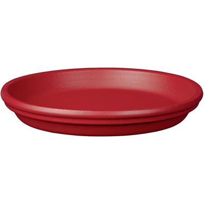 DEROMA Bigband Untersetzer Ø 23 cm Terrakotta rot DEROMA Bigband Untersetzer Ø 23 cm Terrakotta rot
