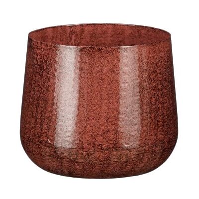 Mica Decorations Blumentopf Eisen Benson Ø 12 x 10 cm dunkel rot Mica Decorations Blumentopf Eisen Benson Ø 12 x 10 cm dunkel rot
