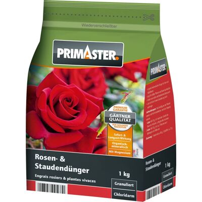Primaster Gartendünger Rosen und Stauden 1 kg Primaster Gartendünger Rosen und Stauden 1 kg